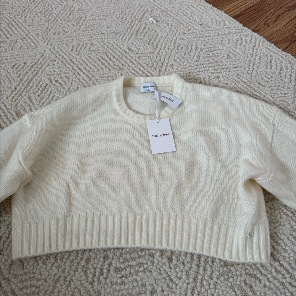 Cream Women's Sweater - Picture 2 of 3